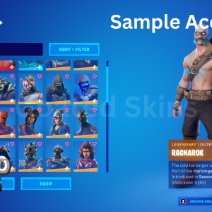 Beast Package Fortnite account for sale