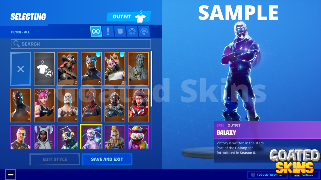 Galaxy Accounts For Sale