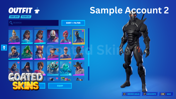 Rare Package Fortnite account for sale