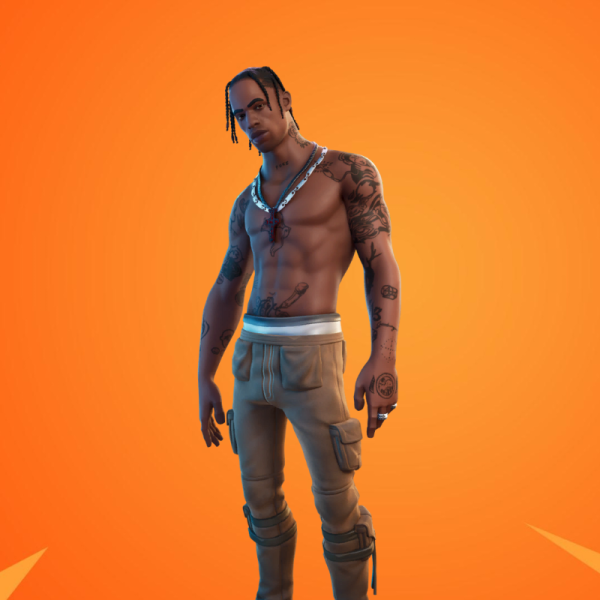 Travis Scott Fortnite outfit